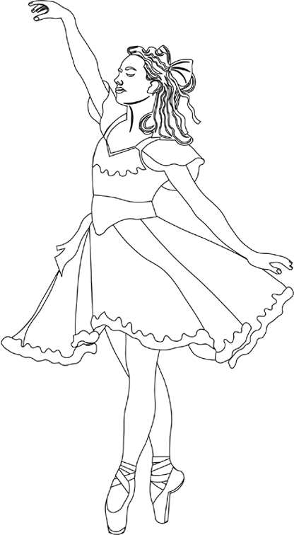 Nutcracker ballet coloring pages