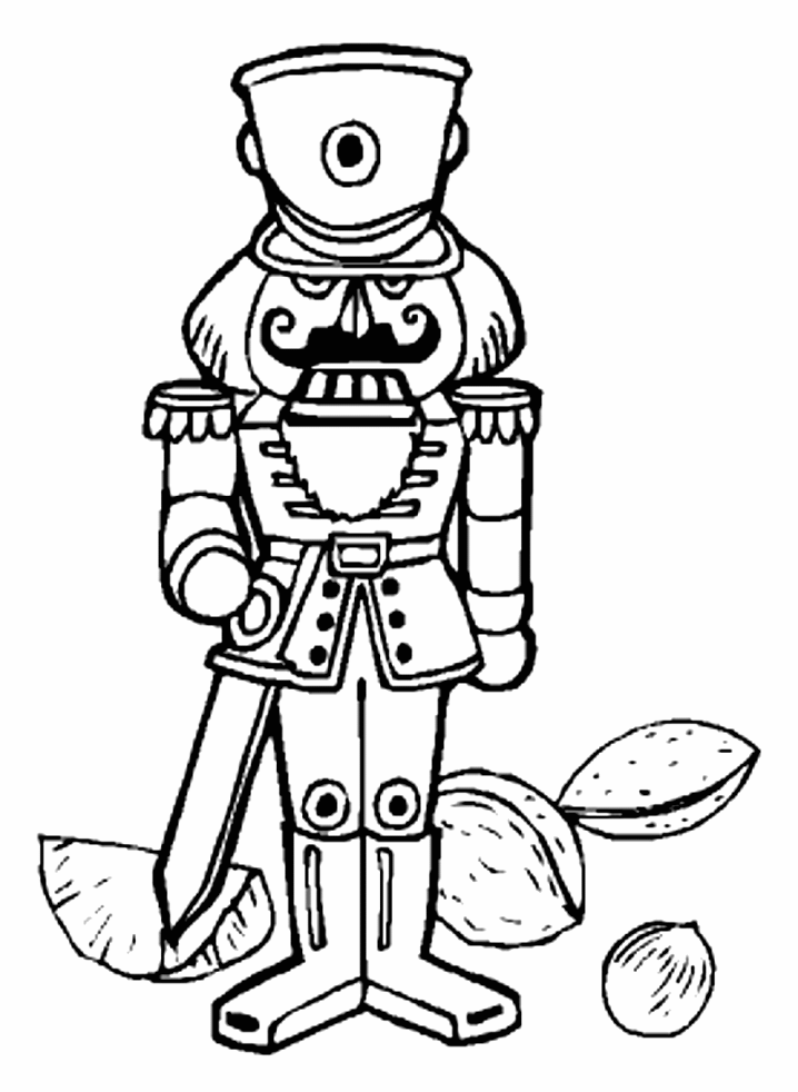 Coloring pages cartoon charactors nutcracker coloring pages