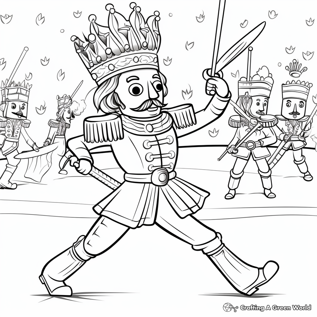 Nutcracker coloring pages