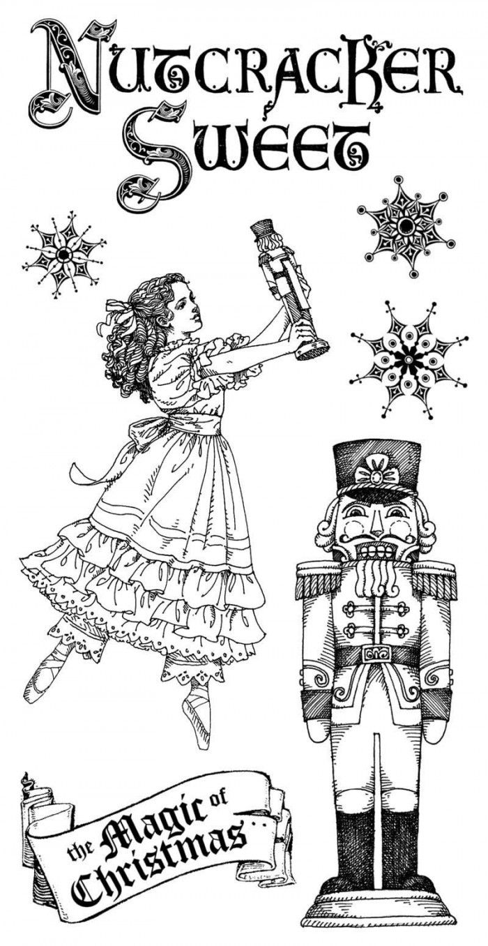 Nutcracker free coloring pages coloring kleurplaten digitale stempels dieren kaarten