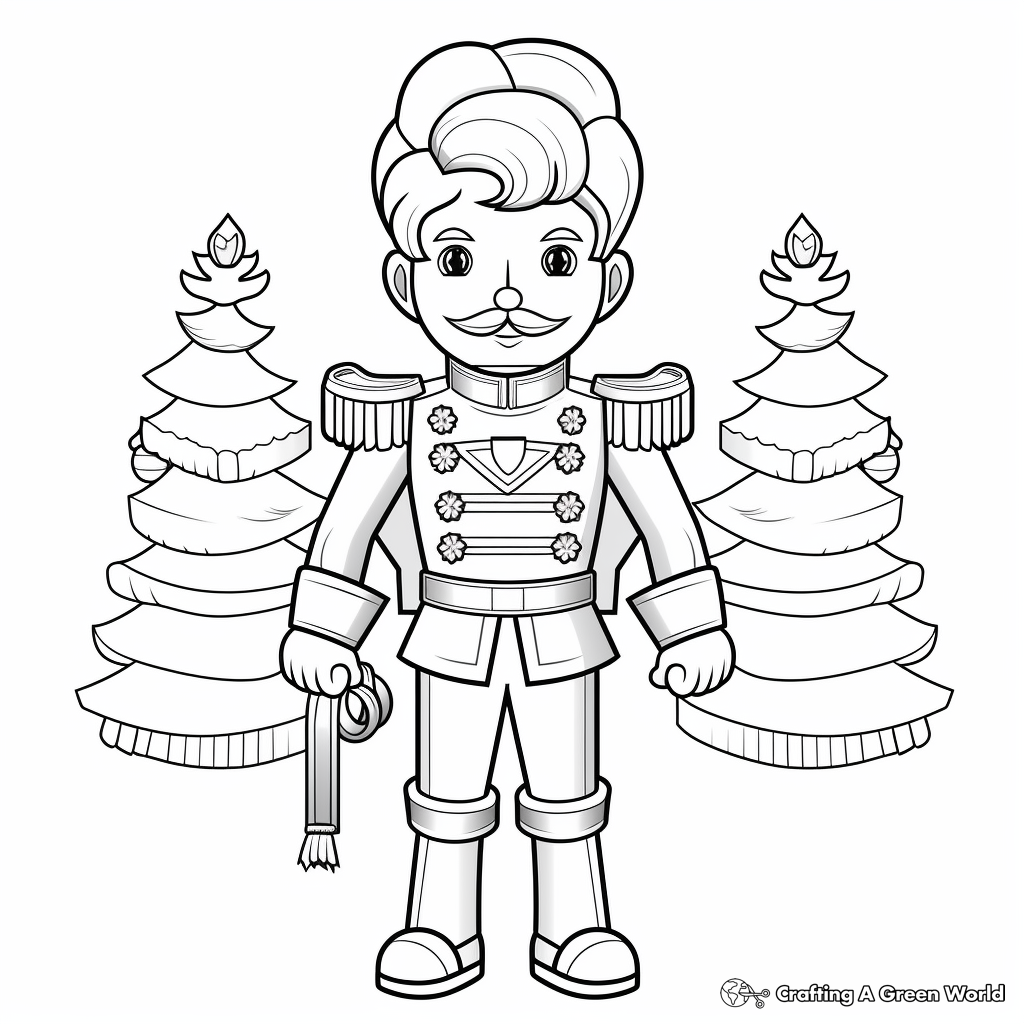 Nutcracker coloring pages