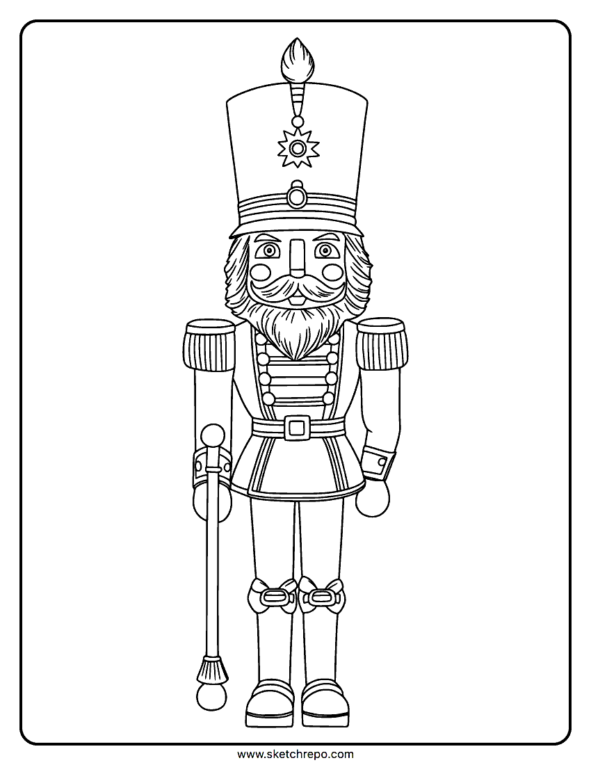 Nutcracker coloring pages â sketch repo