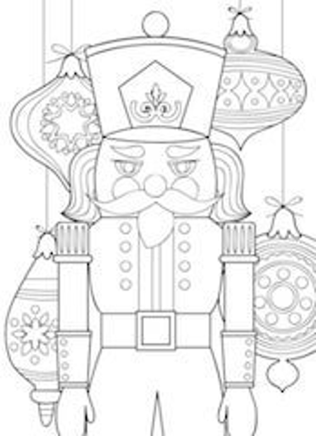 Printable nutcracker coloring pages zentangle coloring book download now