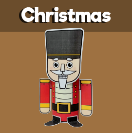 Paper roll christmas nutcracker craft â minutes of quality time