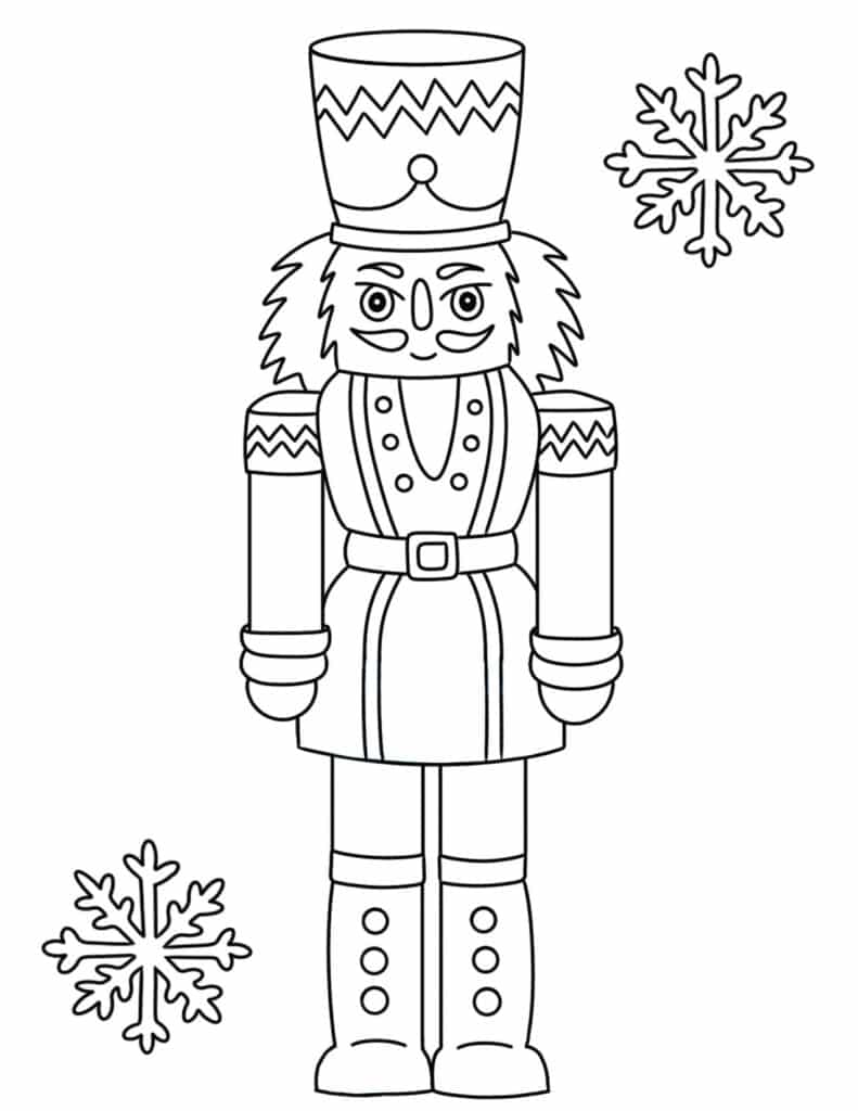 Free christmas coloring pages â the hollydog blog