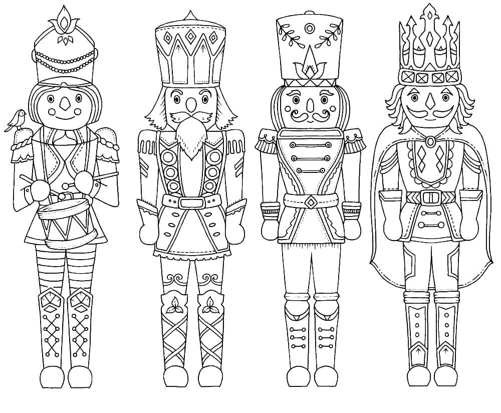 Nutcracker coloring pages print for free wonder day â coloring pages for children and adults