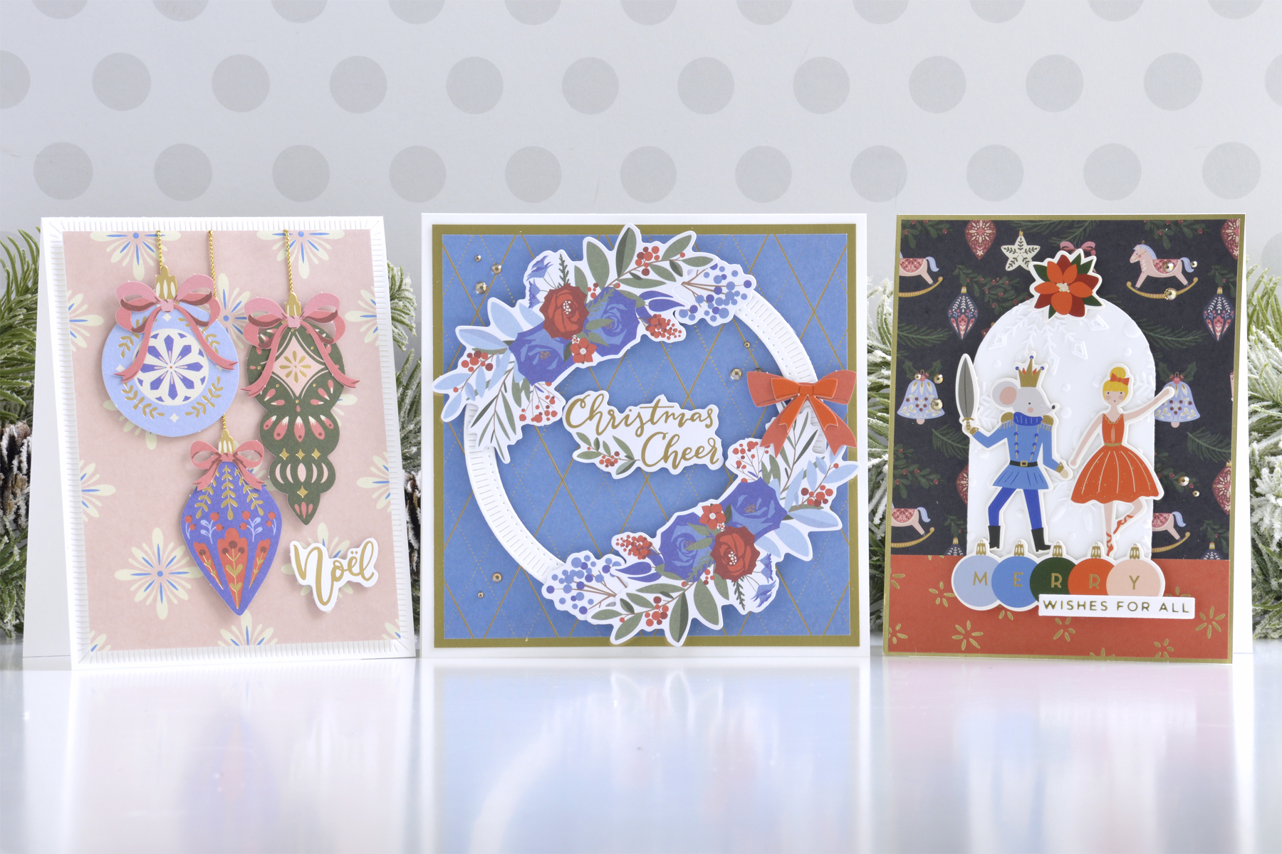 Cardmaking with the nutcracker sweet collection