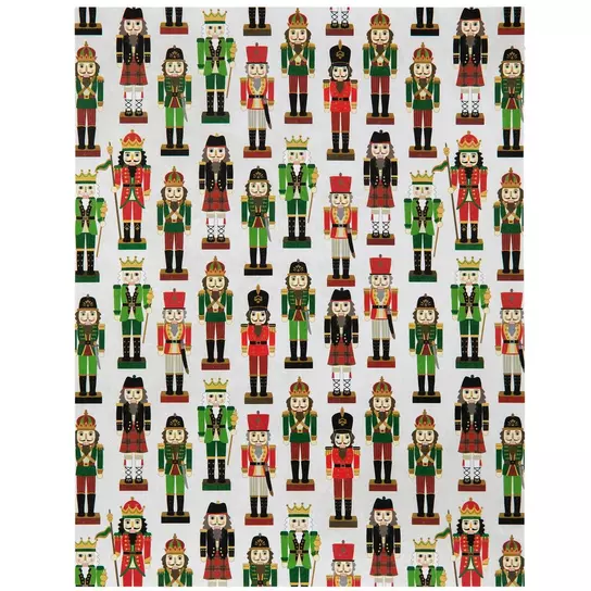 Nutcrackers scrapbook paper