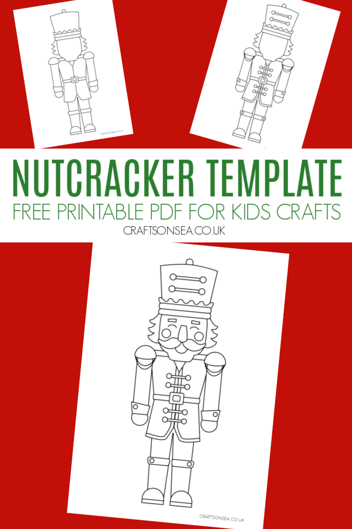 Nutcracker template free printable pdf