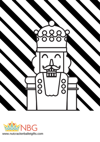 Nutcracker coloring in sheets christmas crafting â nutcracker ballet gifts