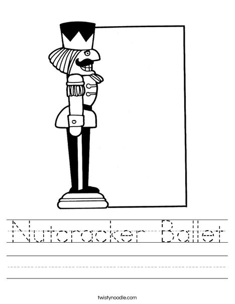 Nutcracker ballet worksheet