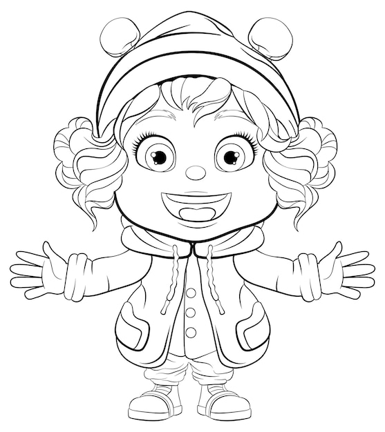 Page nutcracker coloring page vectors illustrations for free download