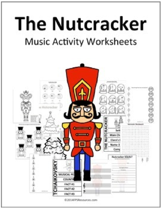 The nutcracker music activity worksheets pdf â bluebird music lessons