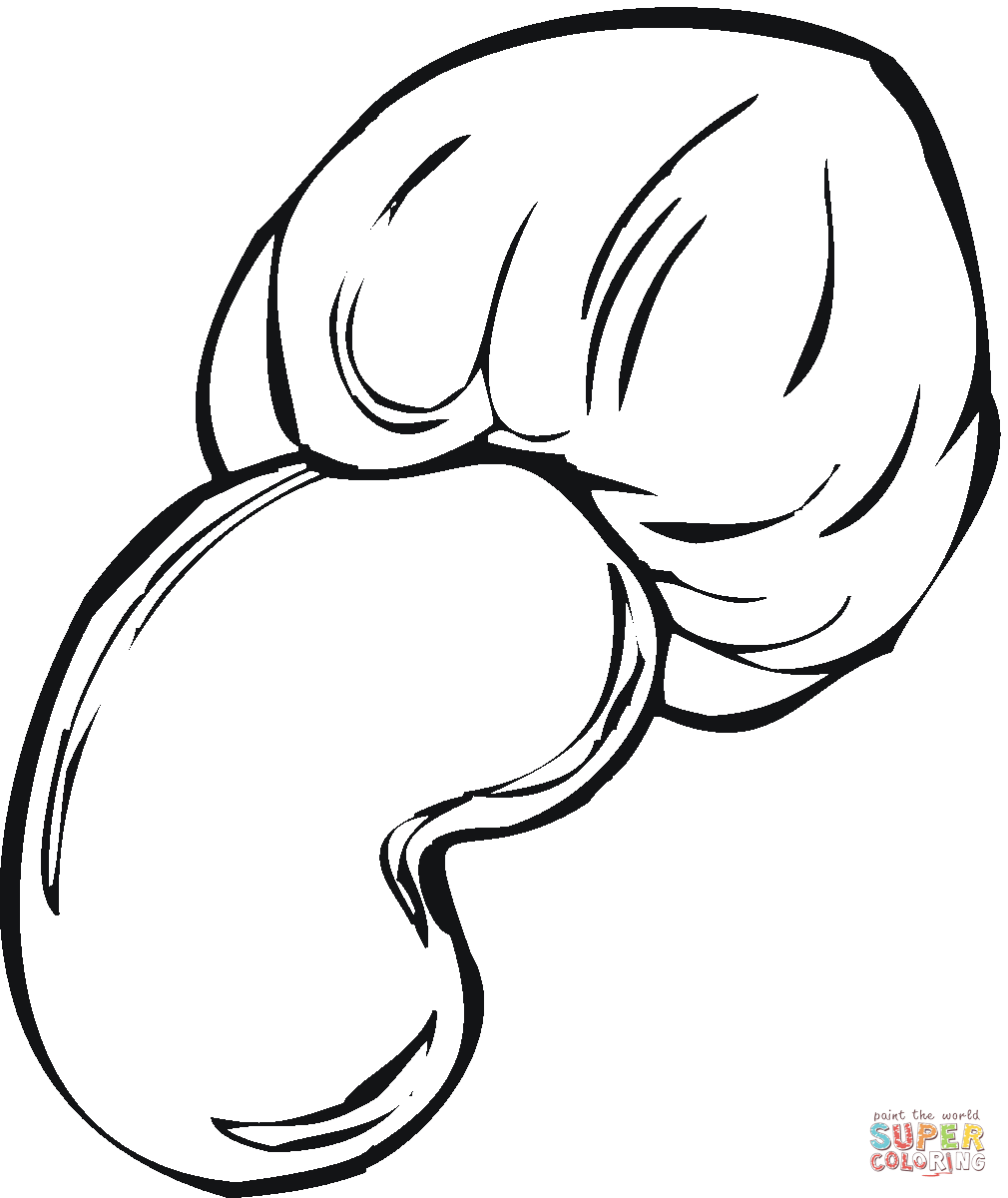 Cashew nut and chestnut coloring page free printable coloring pages