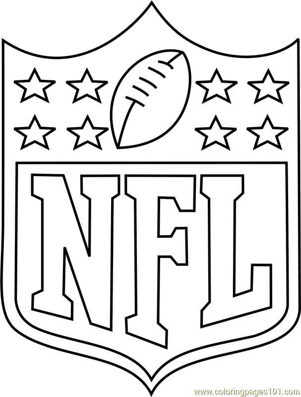 New york giants logo coloring page