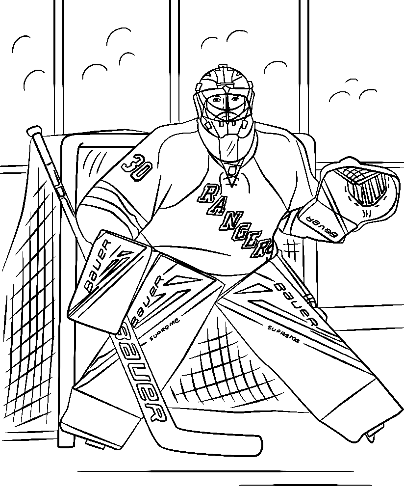 Nhl coloring pages printable for free download