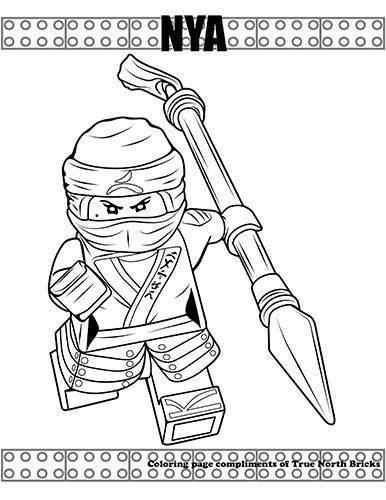 Ninjago movie coloring pages