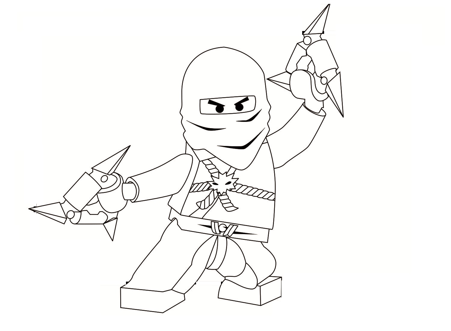 Free printable ninjago coloring pages for kids