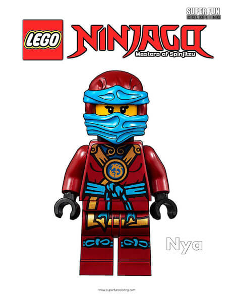 Lego ninjago coloring pages