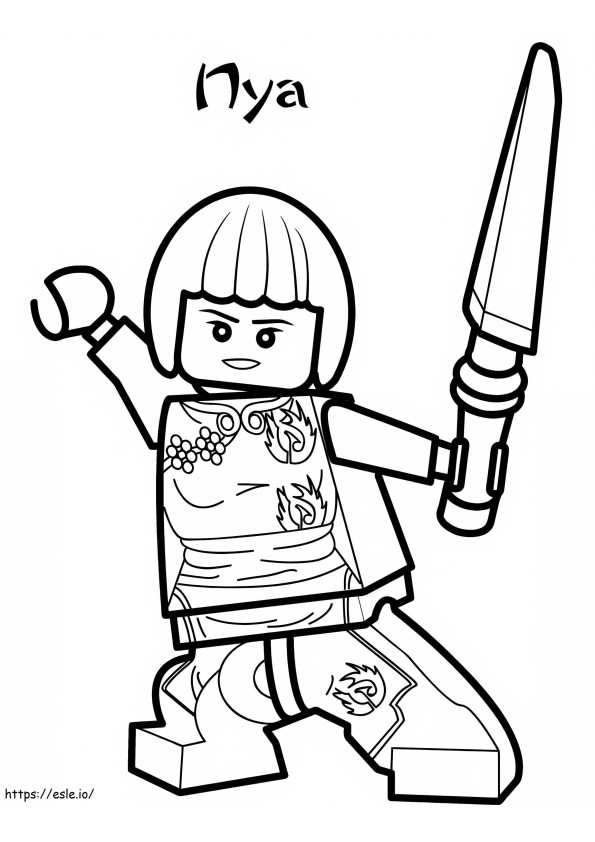 Get from ninjago coloring page