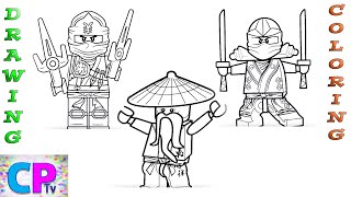 Lego ninjago coloring pages