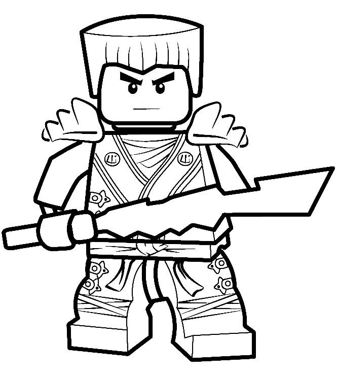 Ninjago coloring pages