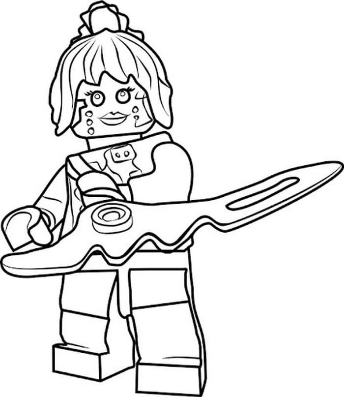 Lego ninjago coloring pages pieces print for free a