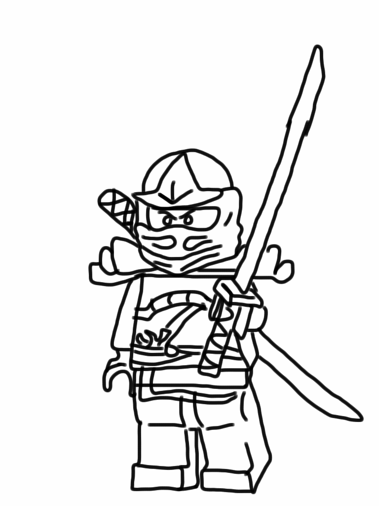 Lego ninjago coloring pages