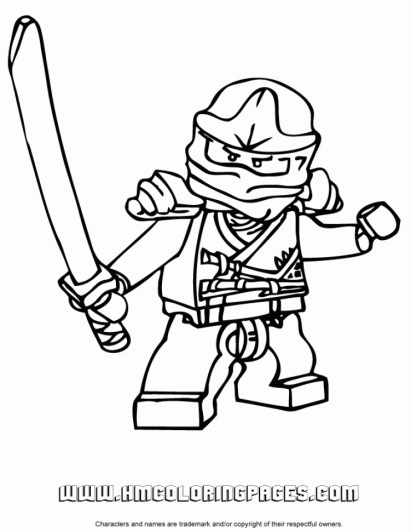 Free printable lego ninjago coloring pages