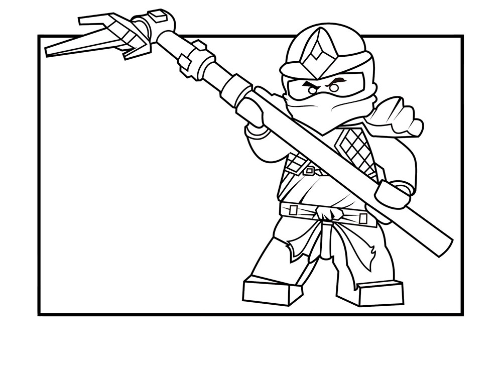 Lego ninjago coloring pages ð to print and color