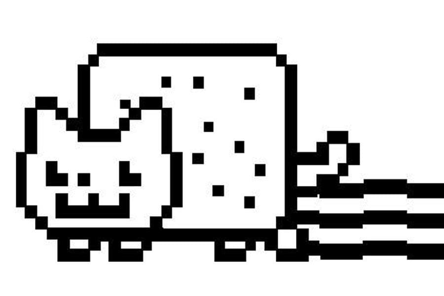 Nyan cat coloring pages free printable coloring pages