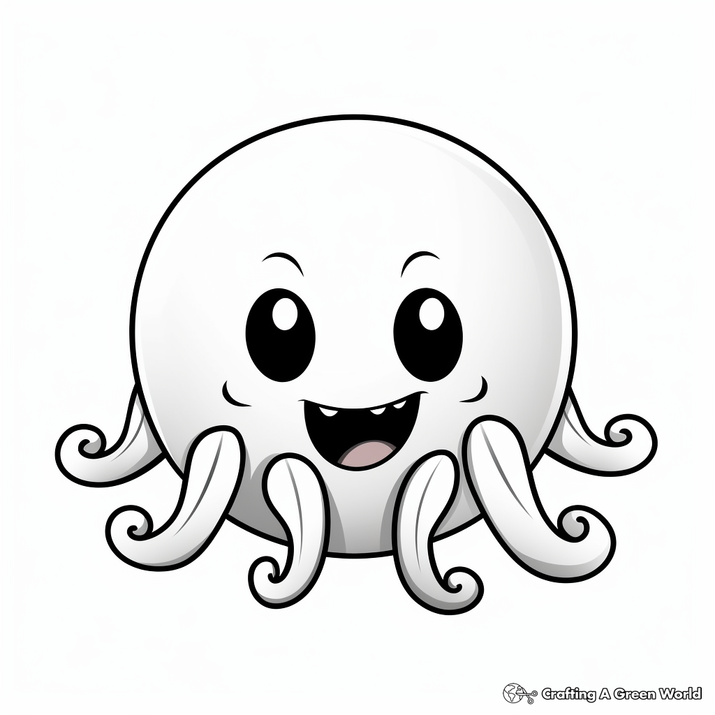 Octopus coloring pages