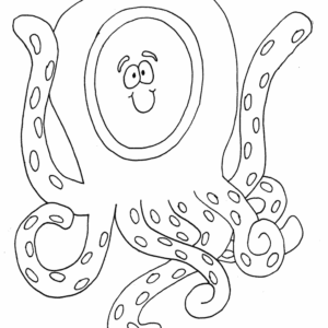 Octopus coloring pages printable for free download