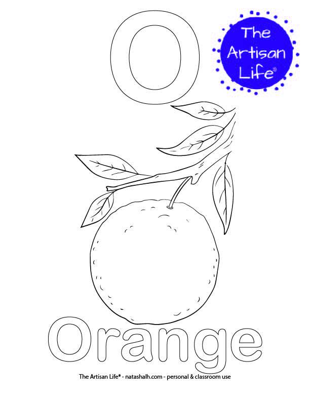 Free printable alphabet coloring pages no