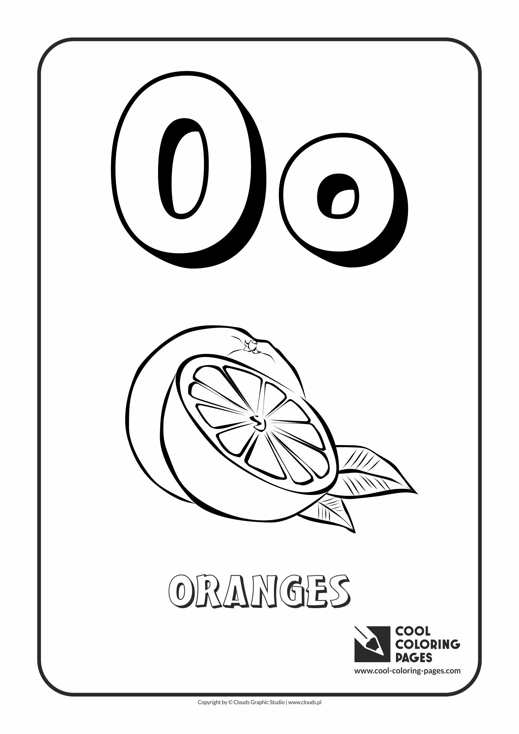 Cool coloring pages alphabet coloring pages