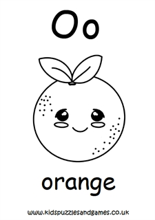 O for orange louring sheet