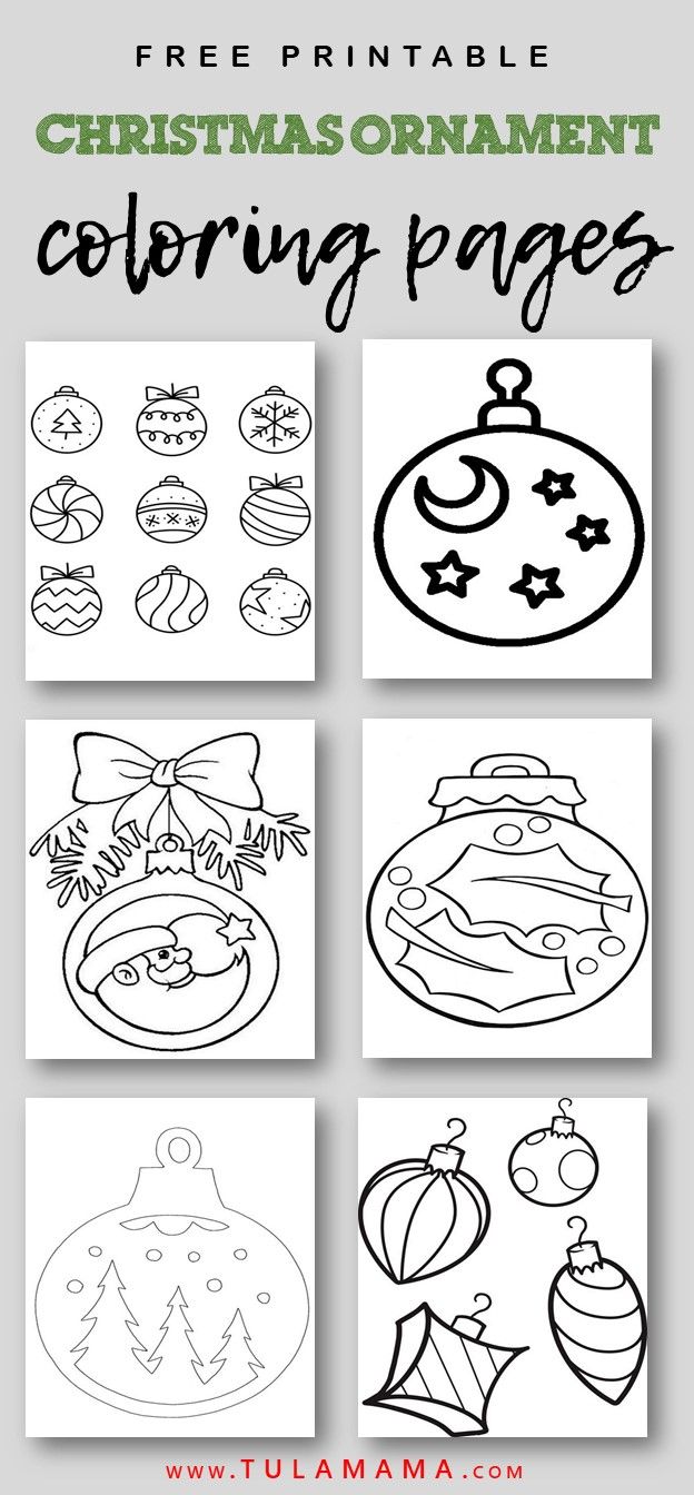 Christmas ornament coloring pages christmas ornament coloring page printable day planner coloring pages