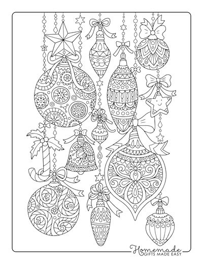 Free christmas coloring pages for kids adults christmas ornament coloring page printable christmas ornaments christmas coloring sheets