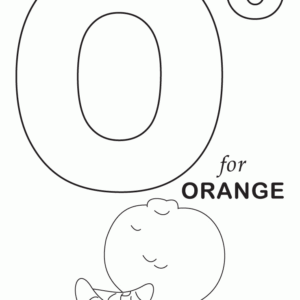 Letter o coloring pages printable for free download