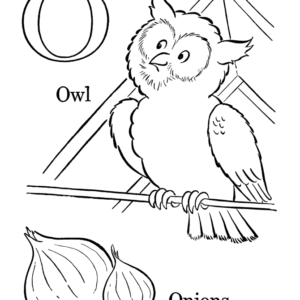 Letter o coloring pages printable for free download