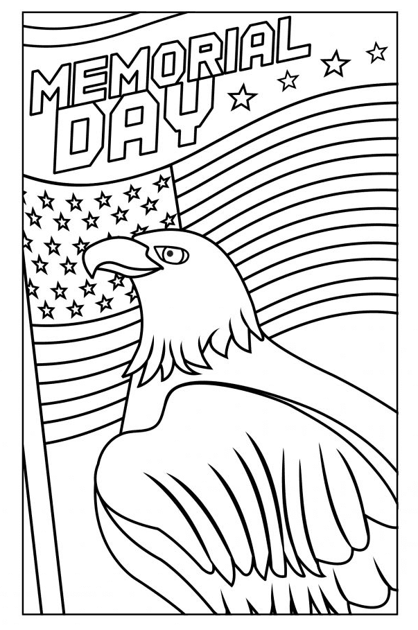 Memorial day coloring pages