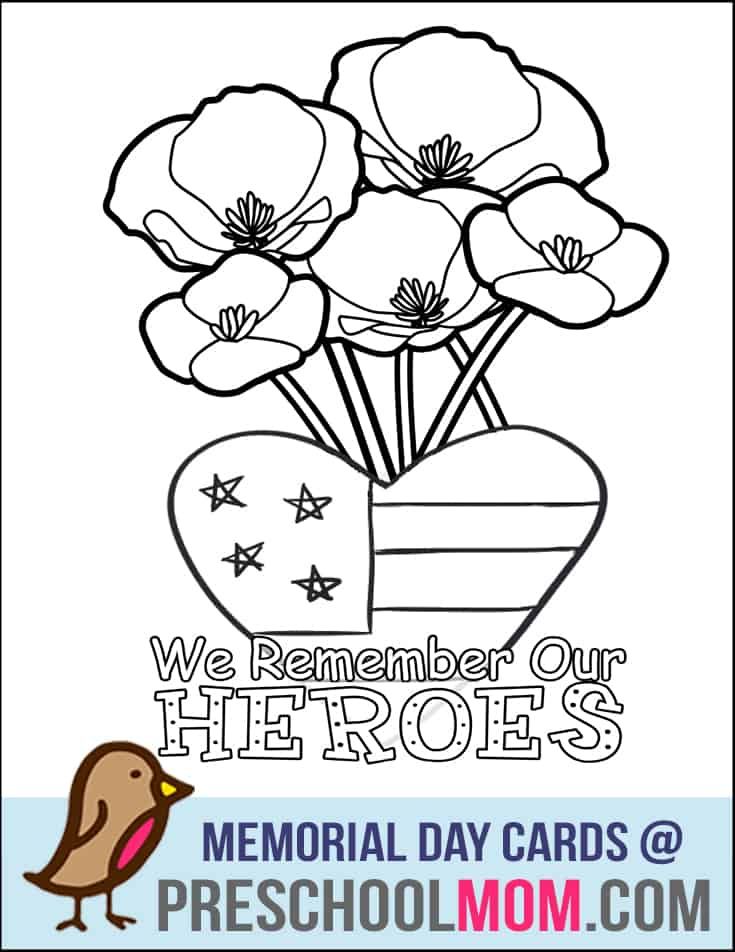 Memorial day printables memorial day coloring pages veterans day coloring page memorial day