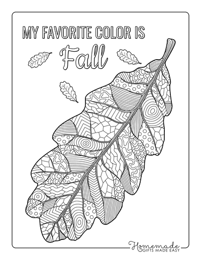 Free printable autumn fall coloring pages