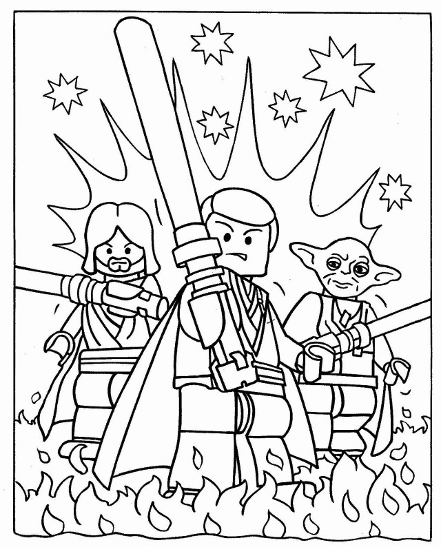 Obi wan kenobi coloring pages