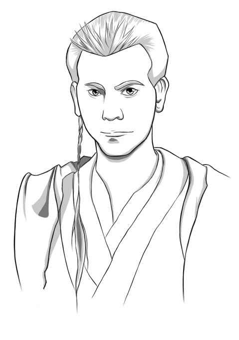 Star wars obi wan kenobi by thevioletpanda on