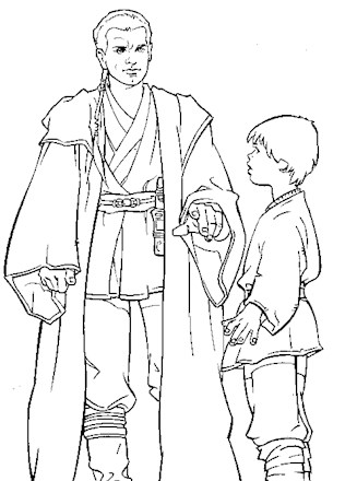 Star wars coloring page