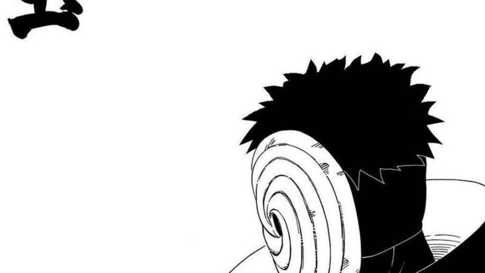 Download simple masked obito manga wallpaper