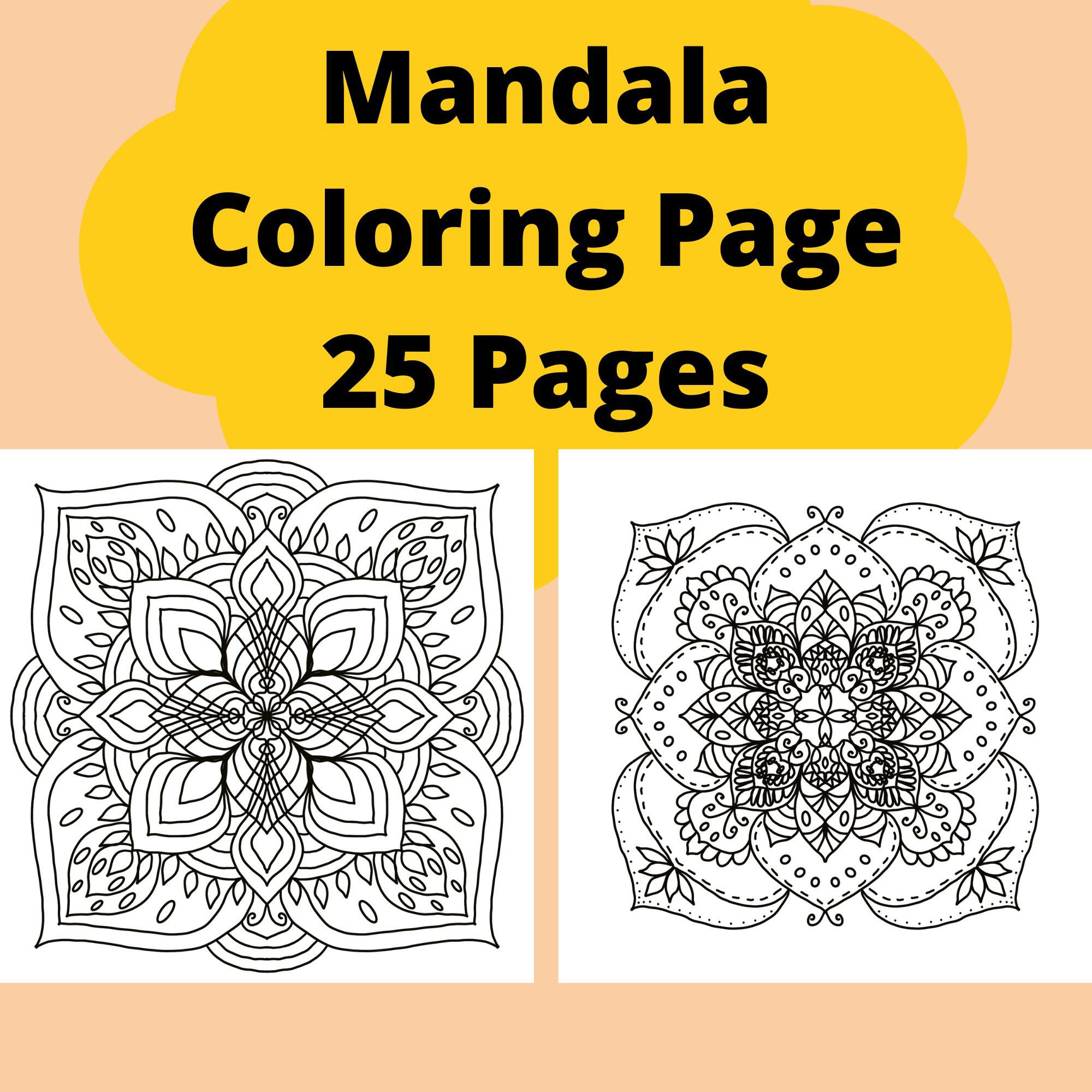 Mandala coloring pages