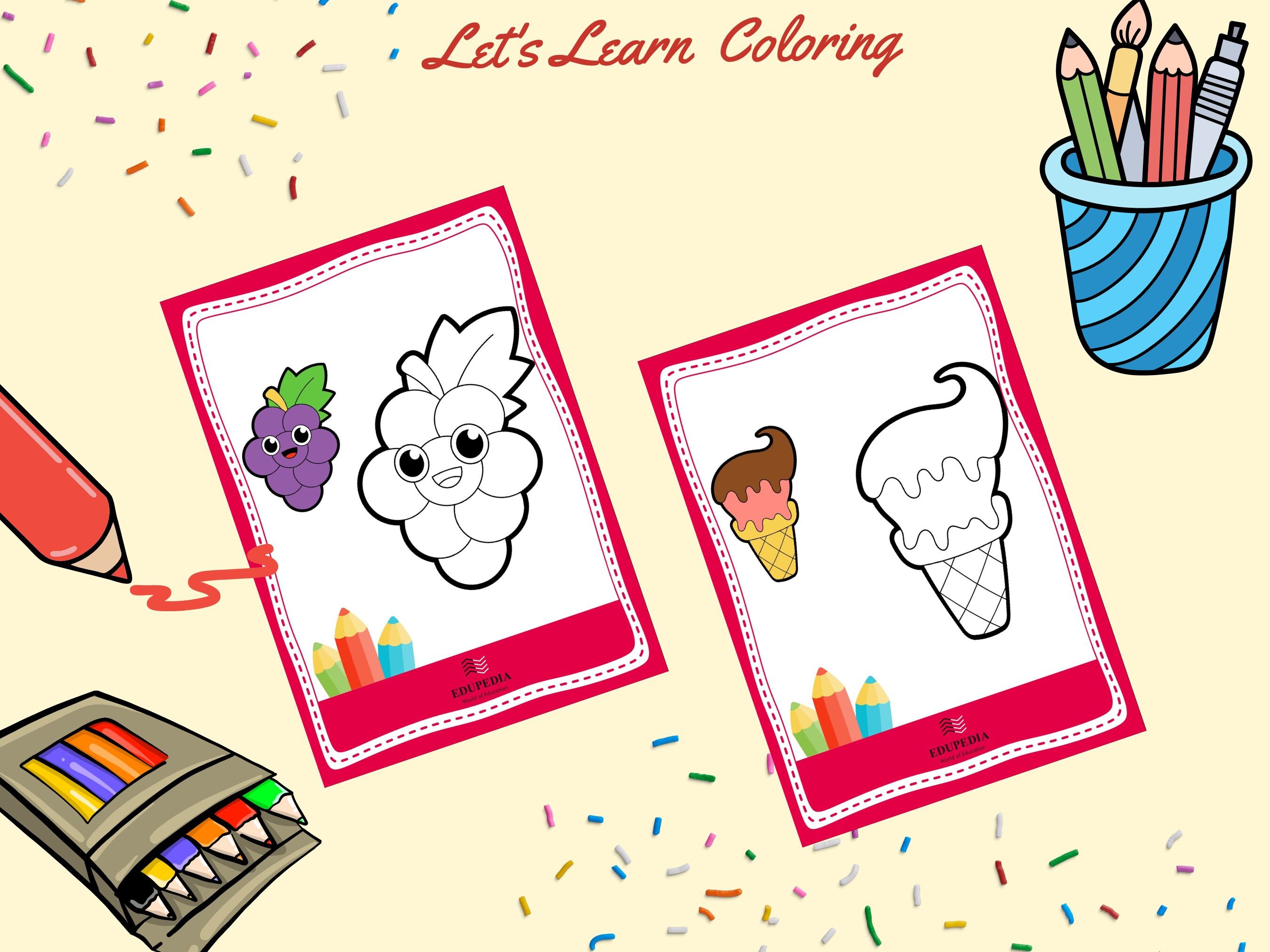 Learn coloring book ep