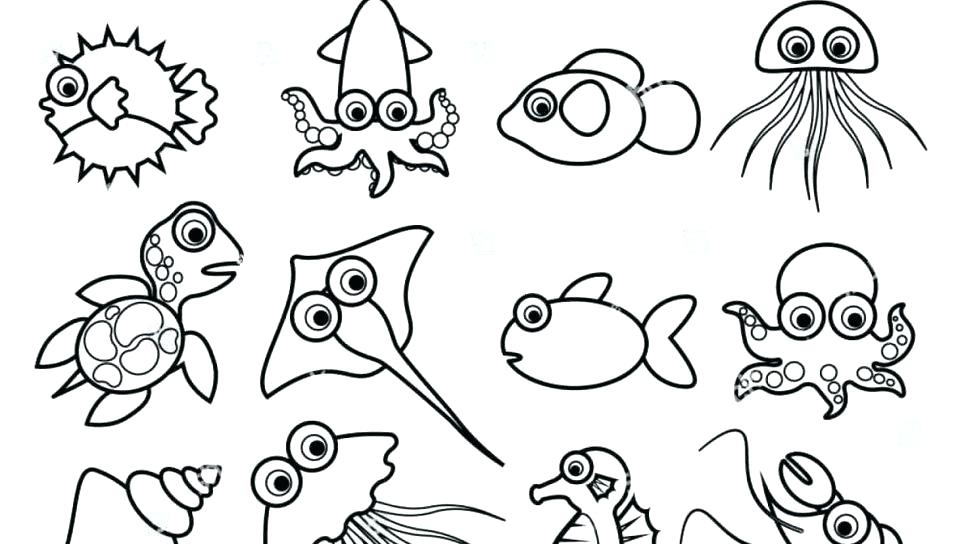 Download our free printable sea animals coloring pages for kids